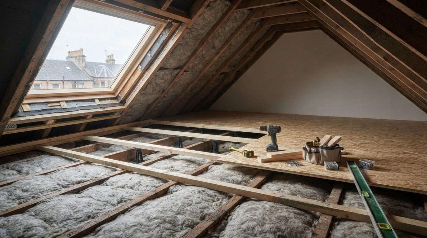 How to Board Over Loft Insulation Without Damaging It