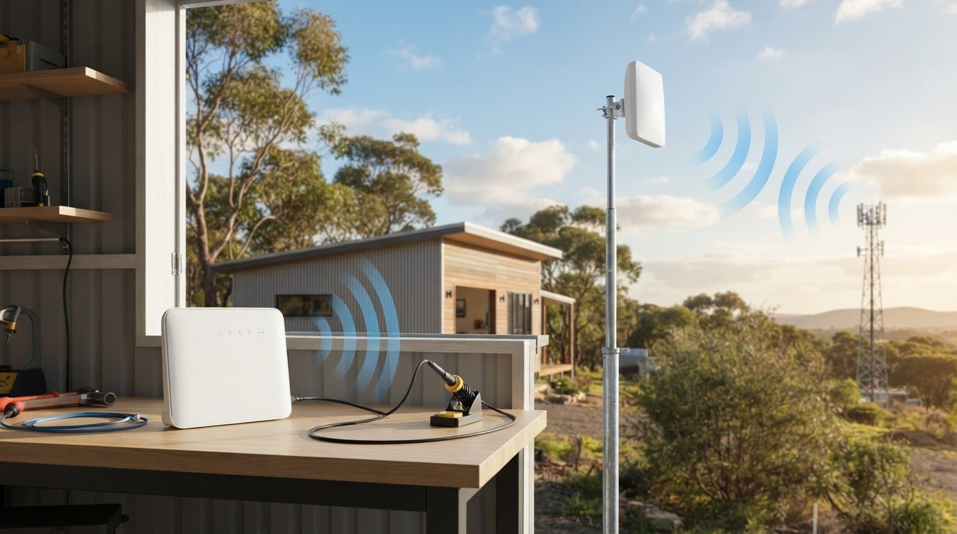 How to Boost 4G Wireless Broadband Signal with an External Antenna