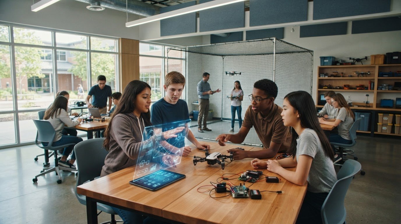 How to Build a STEM Curriculum with Drones: A Practical School Guide