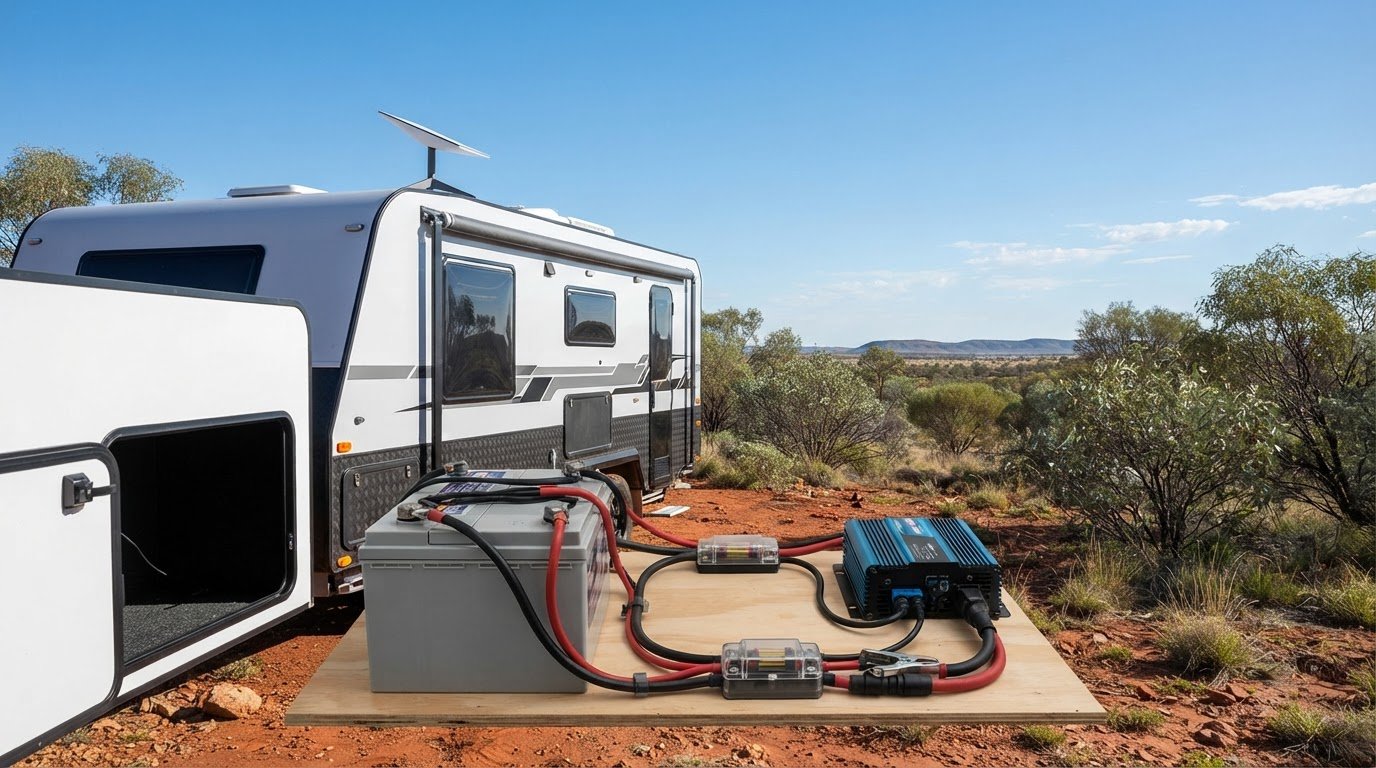 How to choose a 12V Starlink setup for your caravan