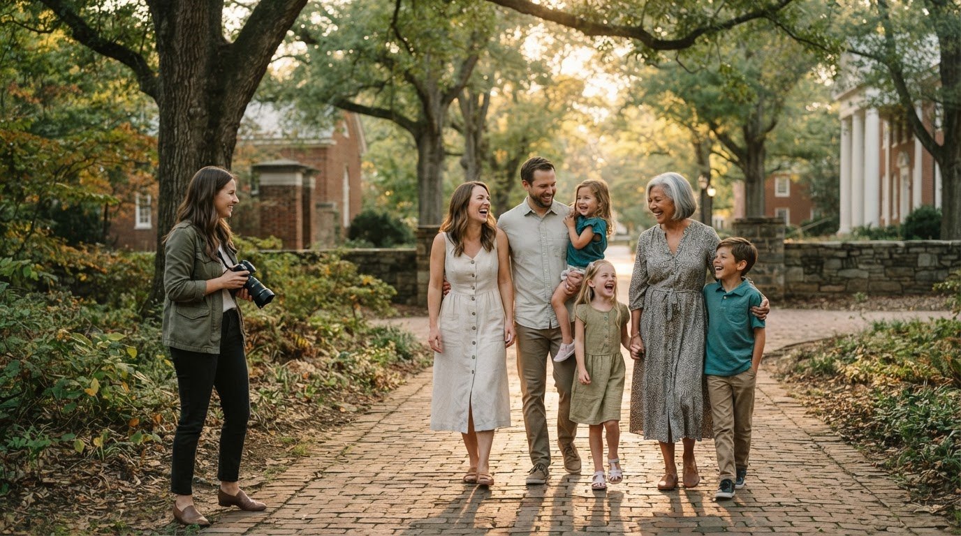 How to Choose a Chapel Hill Family Portrait Photographer in 2026