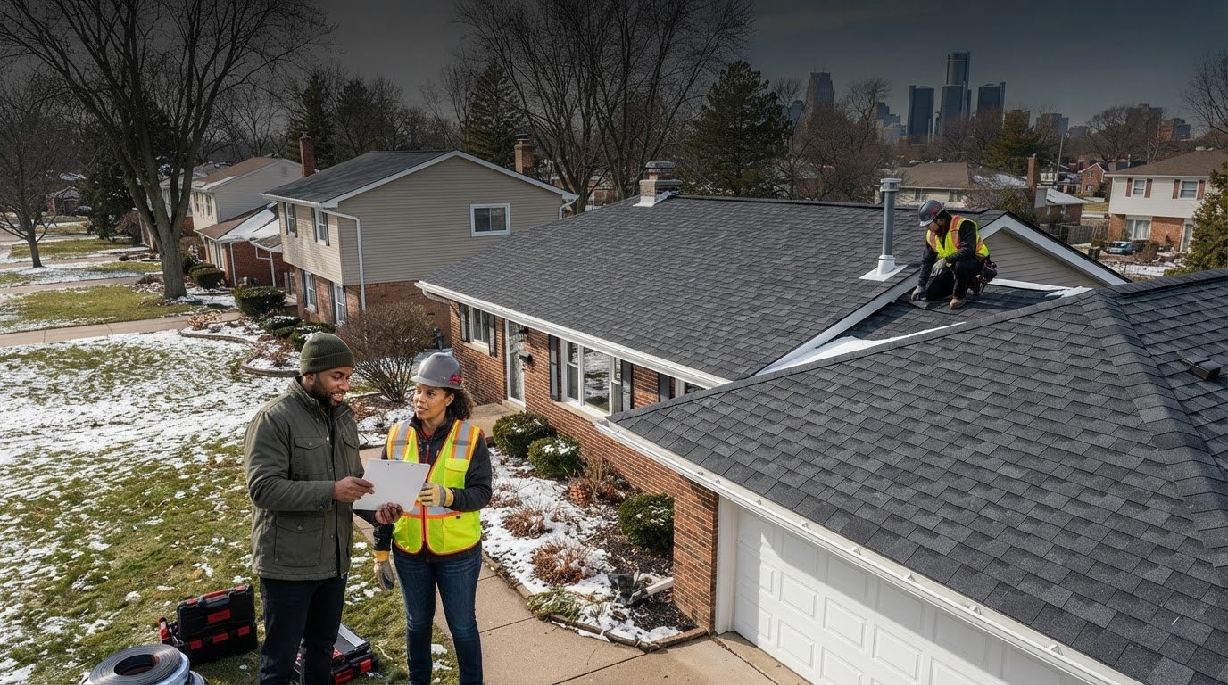 How to Choose a Shingle Roofing Contractor in Detroit: GAF Certification and More