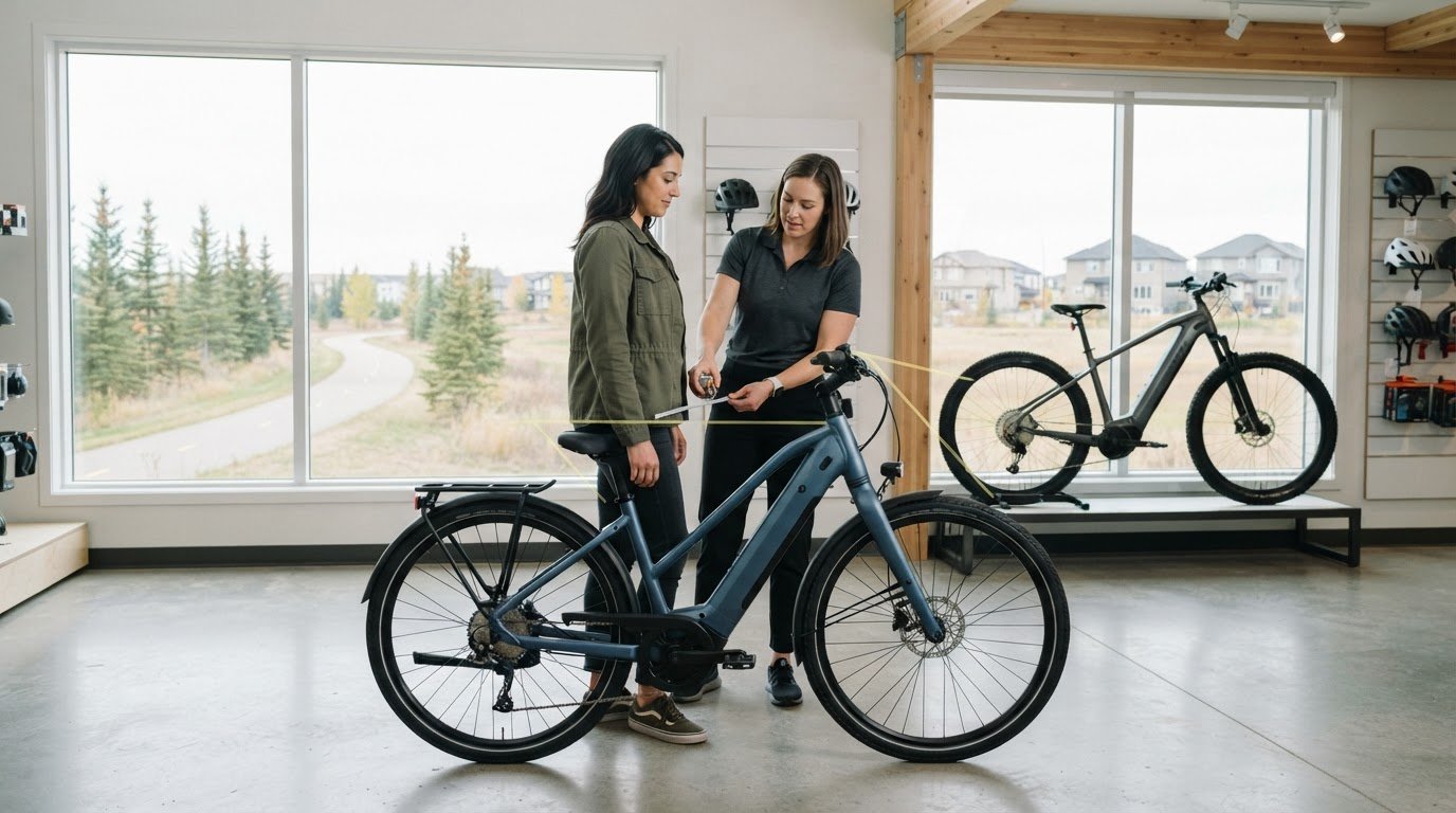 How to Choose an E-Bike Frame Size: A Practical Fit Guide