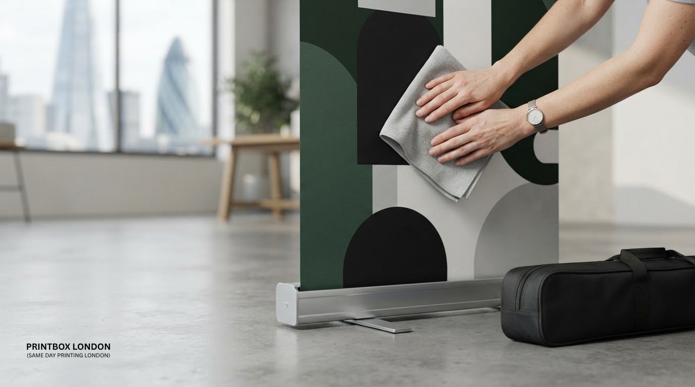 How to Clean, Handle and Store a Roller Banner