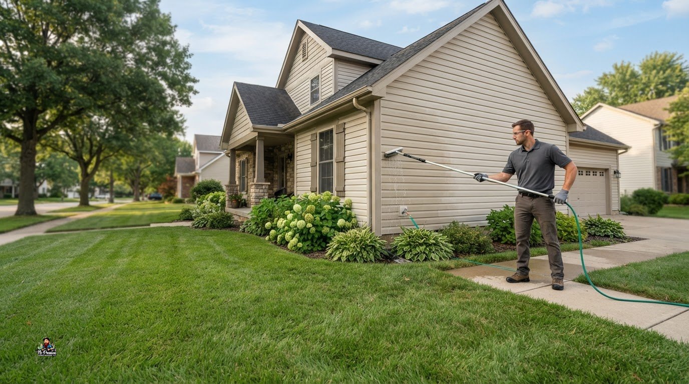 How to Clean Siding Without Using a Ladder: Safe Ground-Level Methods