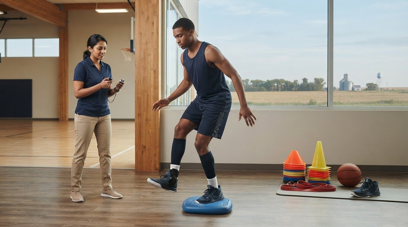 How to decide when to return to basketball after an ankle sprain