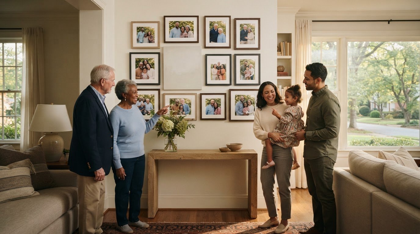 How to Display Family Portraits: Creative Ideas for Timeless Home Decor