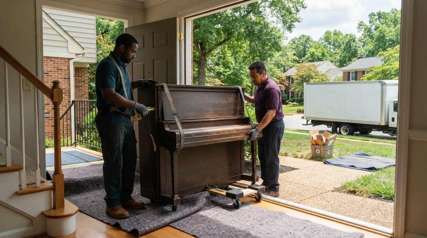 How to Dispose of an Old Piano in Fairfax: Compare Your Options