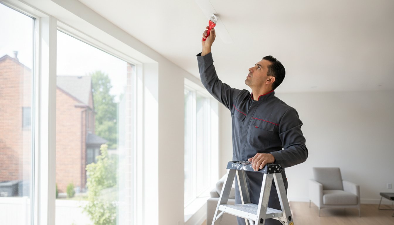 How to Fix Ceiling Cracks Before Painting: NJ Guide