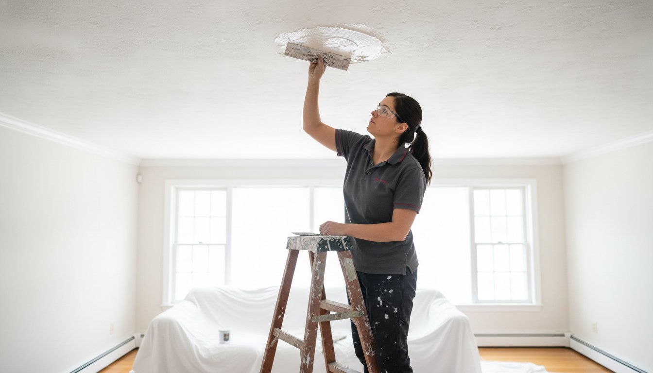 How to Fix Peeling Paint on Your Ceiling: The 2026 NJ Homeowner’s Guide