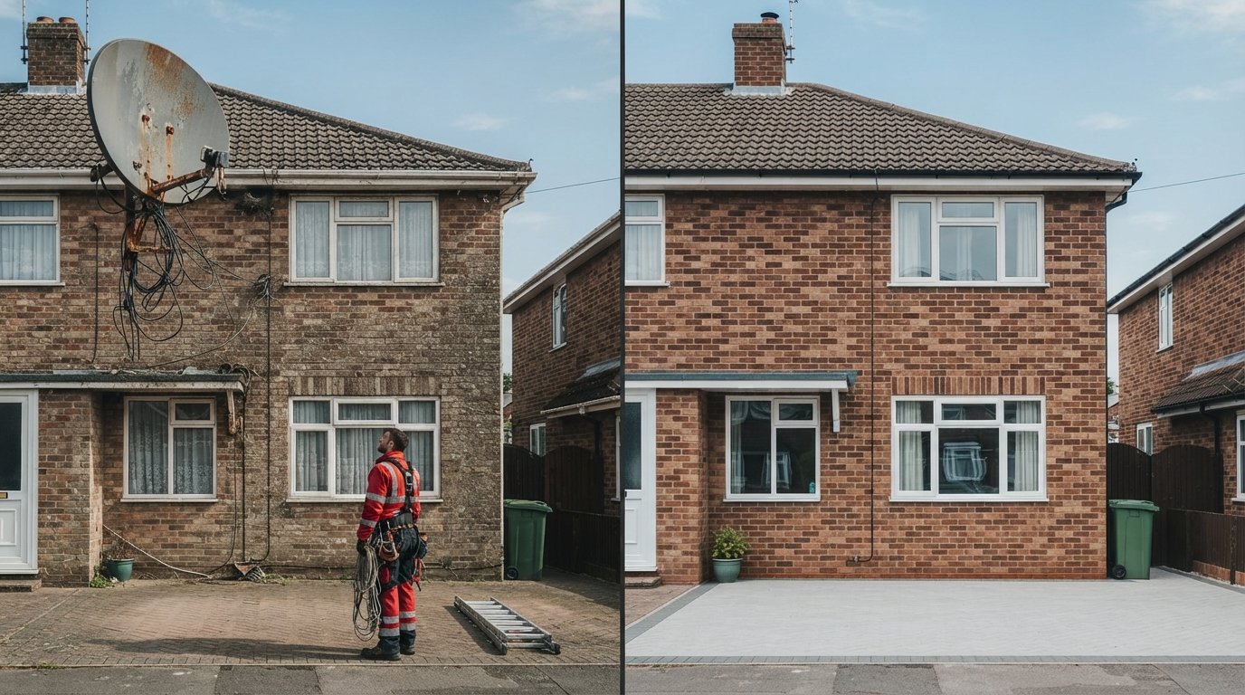 How to Get Rid of a Dish on My Roof: A Safe UK Guide