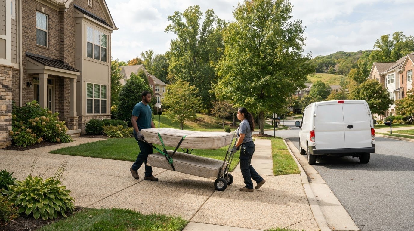 How to Get Rid of an Old Mattress and Box Spring in Reston