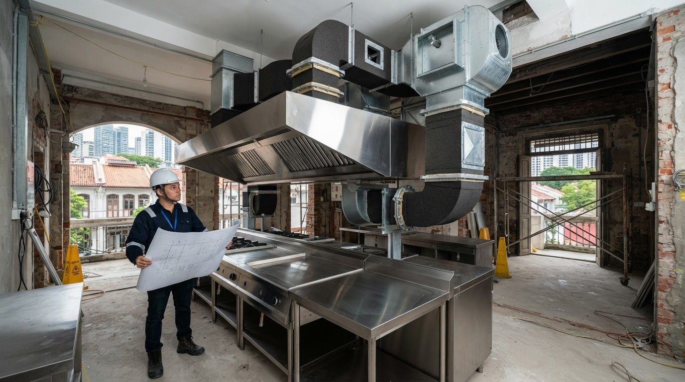 How to Get SFA Approval for Kitchen Exhaust Before Renovation