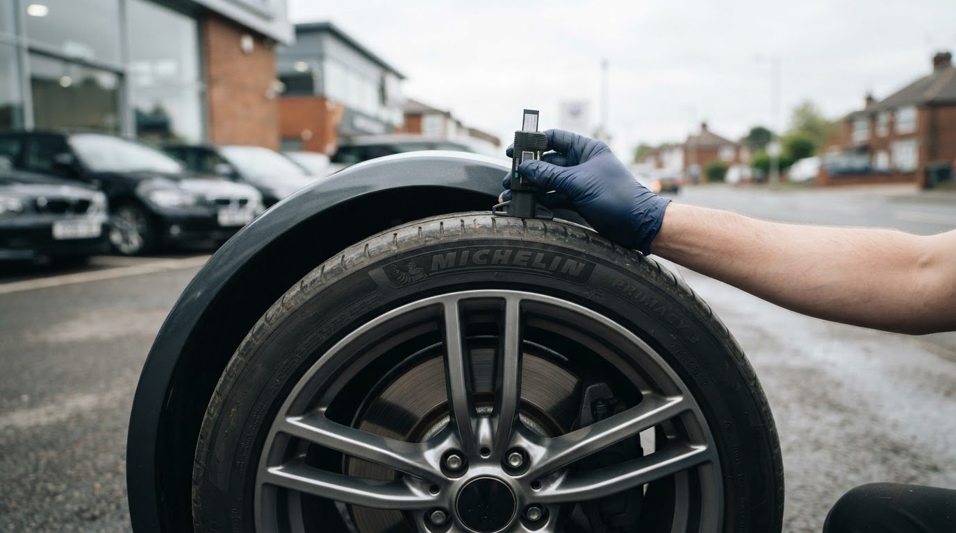 How to inspect used car tyres and brakes before buying