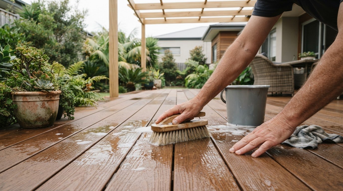 How to Maintain Composite Decking with Soap and Care Tips