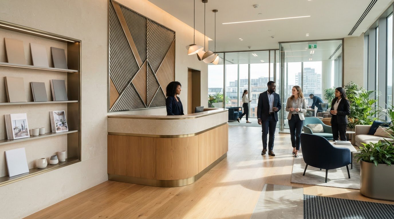 How to Make an Office Reception Look Impressive
