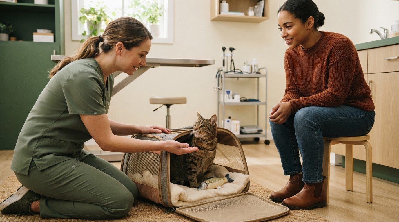 How to Make Vet Visits Less Stressful for Your Cat
