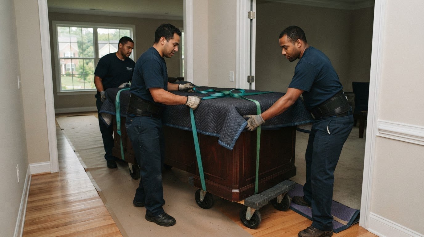 How to Move a 400 lb Executive Desk Safely in Aldie