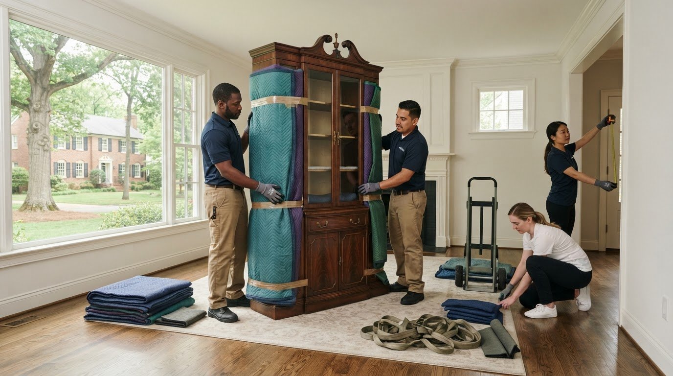 How to Move a China Cabinet in Clifton, VA: A Safe Step-by-Step Guide