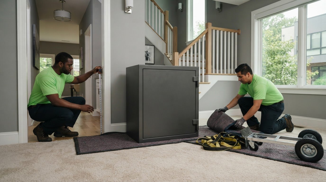 How to Move a Heavy Safe on Carpet in Reston: A Safer Plan