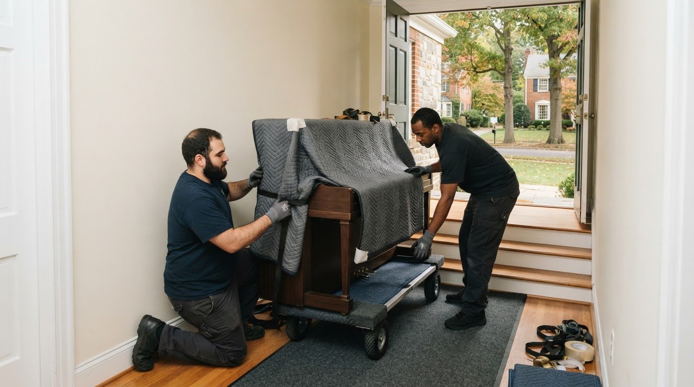 How to Move a Spinet Piano in Vienna, VA: A Safe, Practical Guide