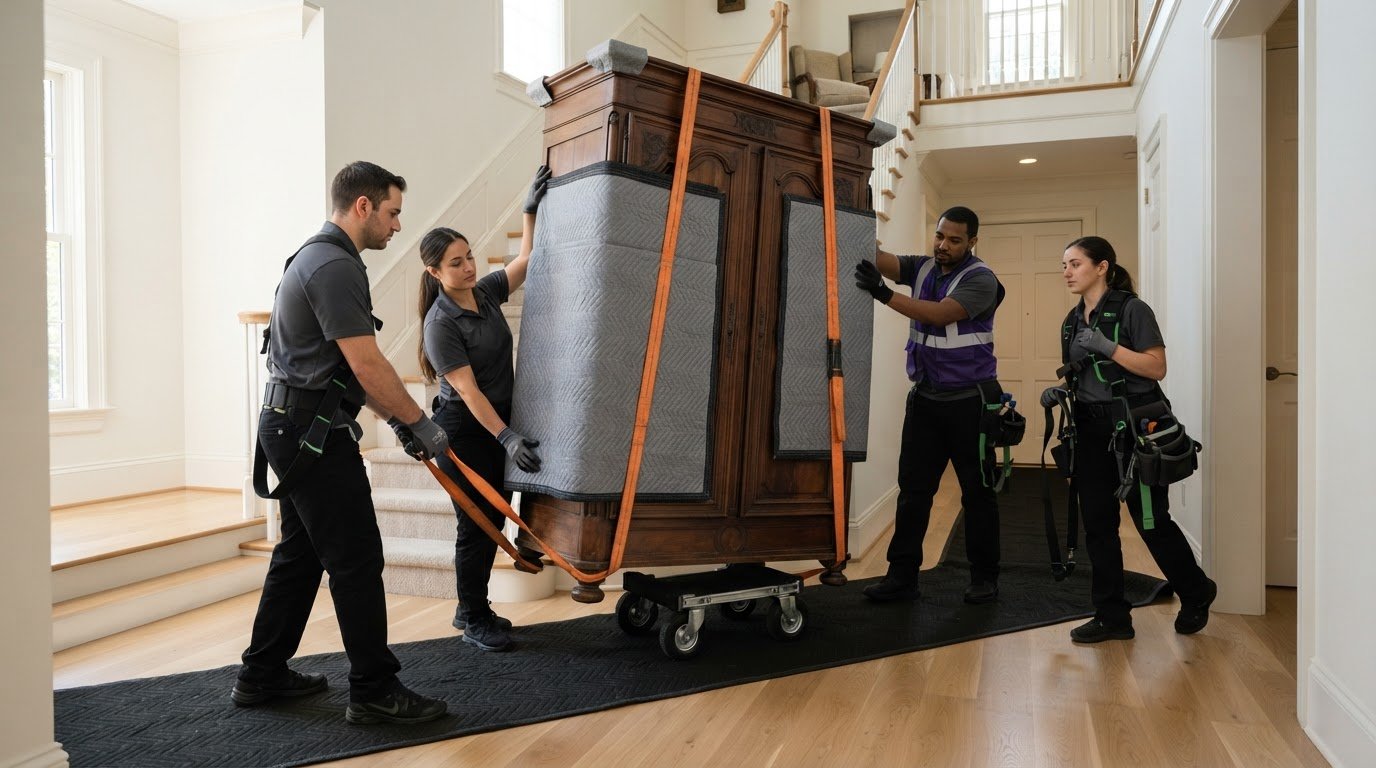 How to Move Furniture Inside Your House in Vienna, VA