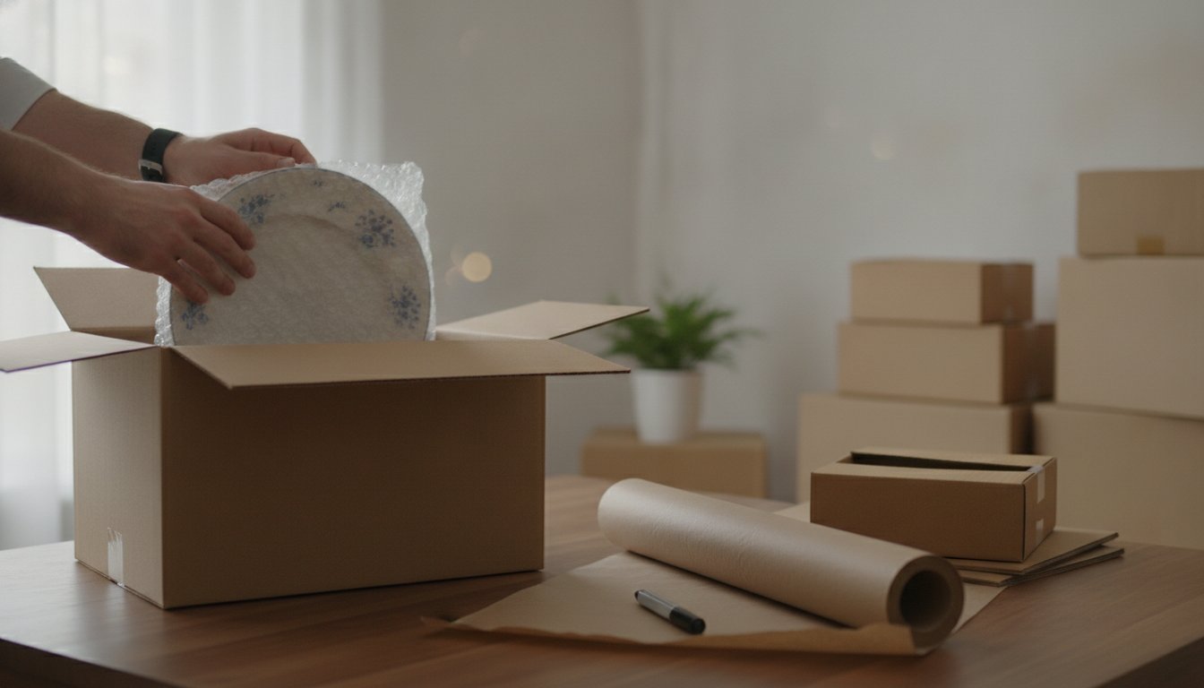 How to Pack Plates for Moving House: 2026 Guide