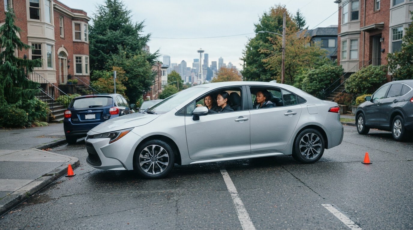 How to Parallel Park for Your Seattle Driving Test in 2026
