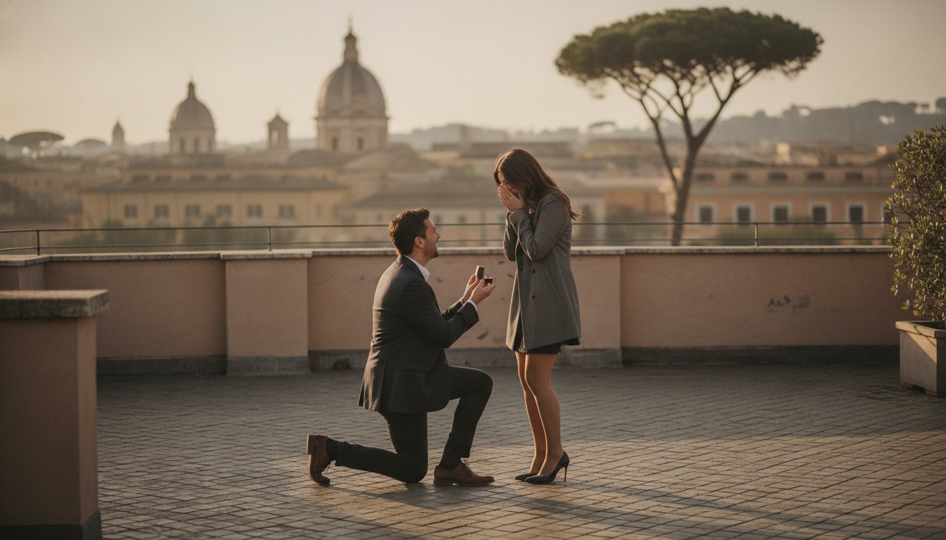 How to Propose in Rome: Orchestrating a Legacy of Eternal Love