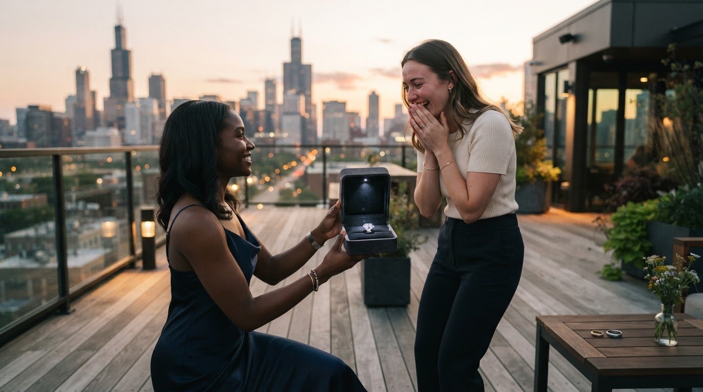 How to Propose with a Loose Diamond and Make It Personal
