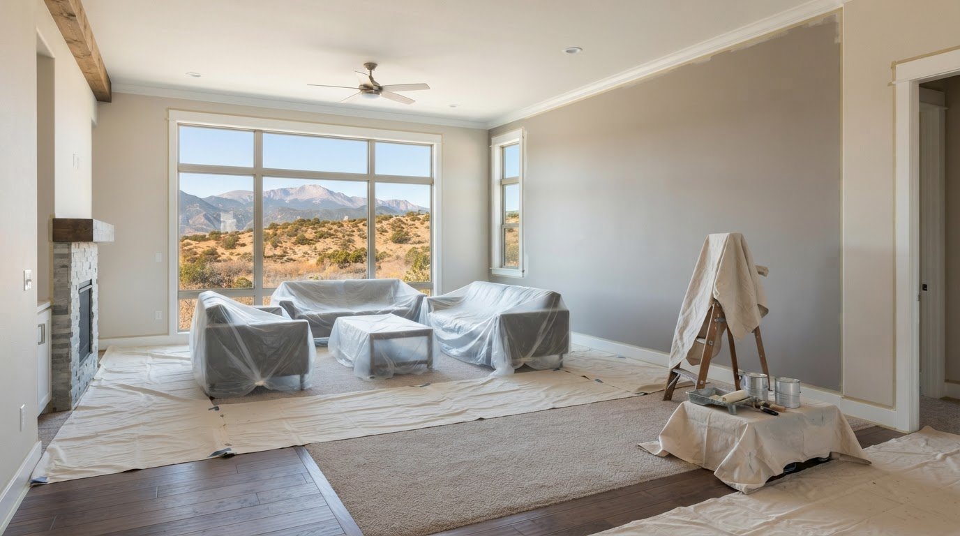 How to Protect Furniture and Floors During Interior Painting