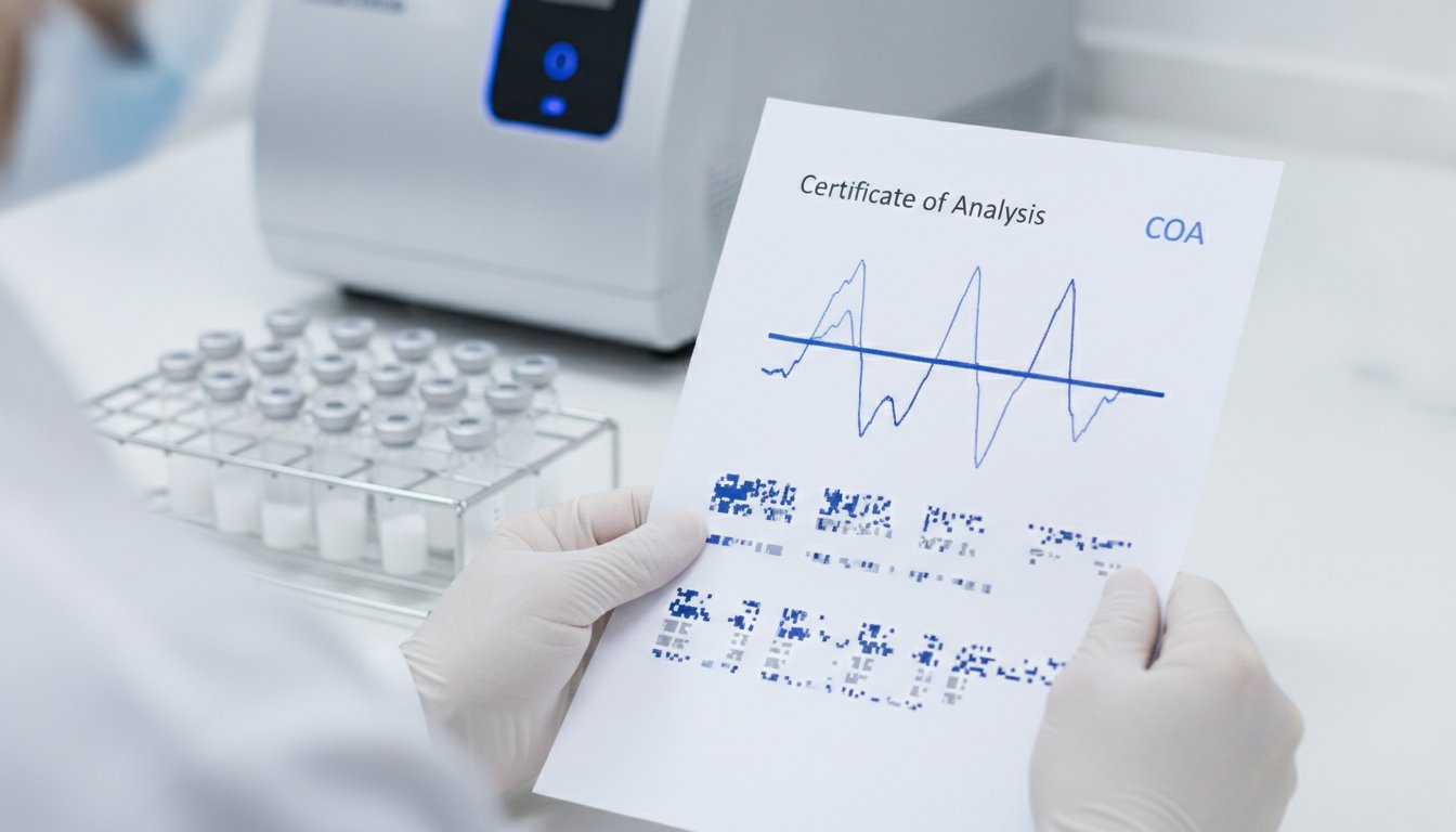 How to Read Peptide Certificates: A Clinical Guide