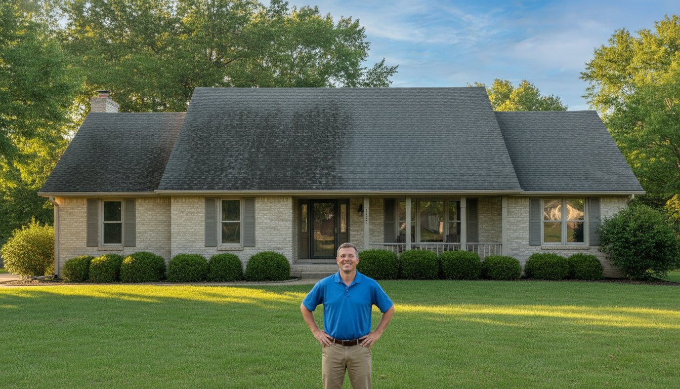 How to Remove Black Streaks from Your Roof: The Safe Soft Wash Method (2026)