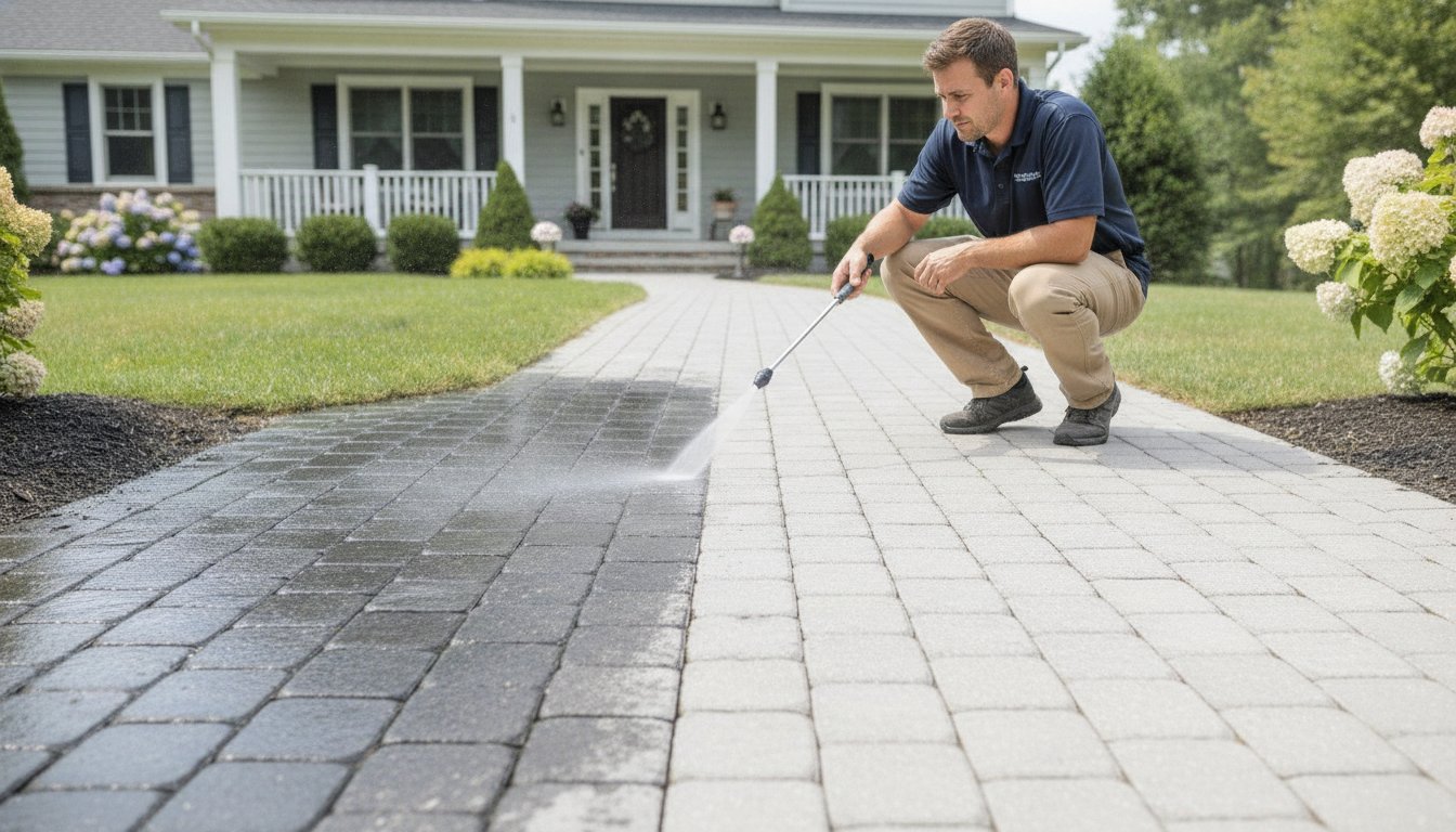 How to Remove Green Algae From Concrete: The 2026 Homeowner’s Guide