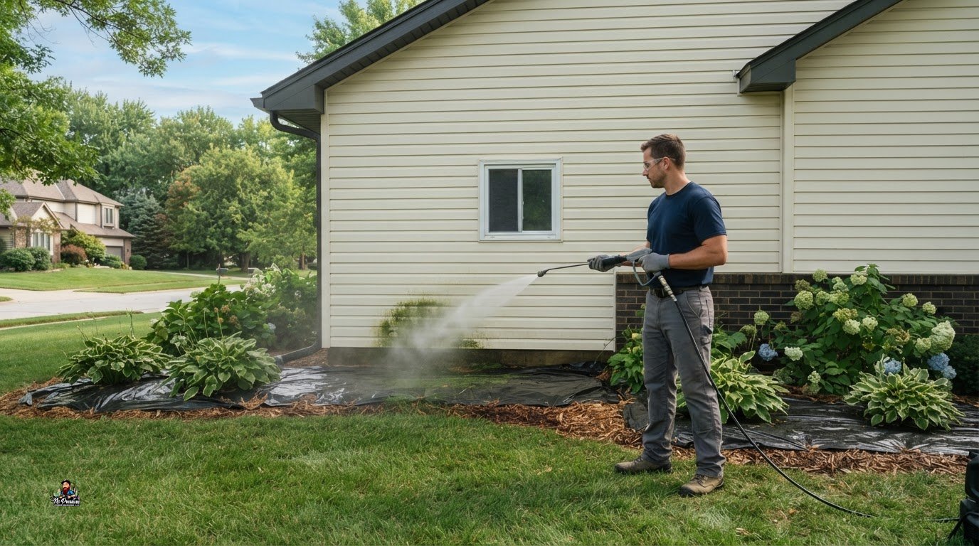How to Remove Green Algae from Siding Safely