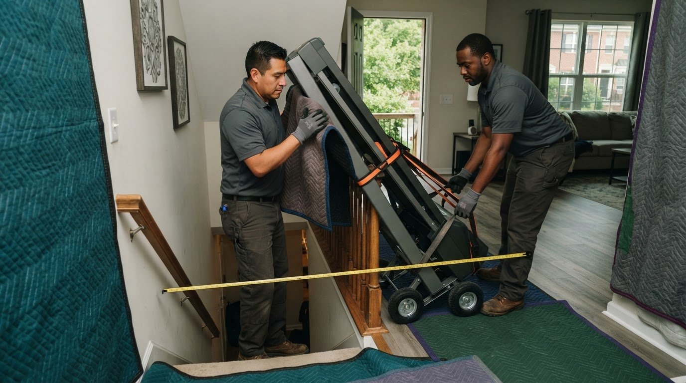 How to Safely Move a Treadmill to the Basement in Fairfax