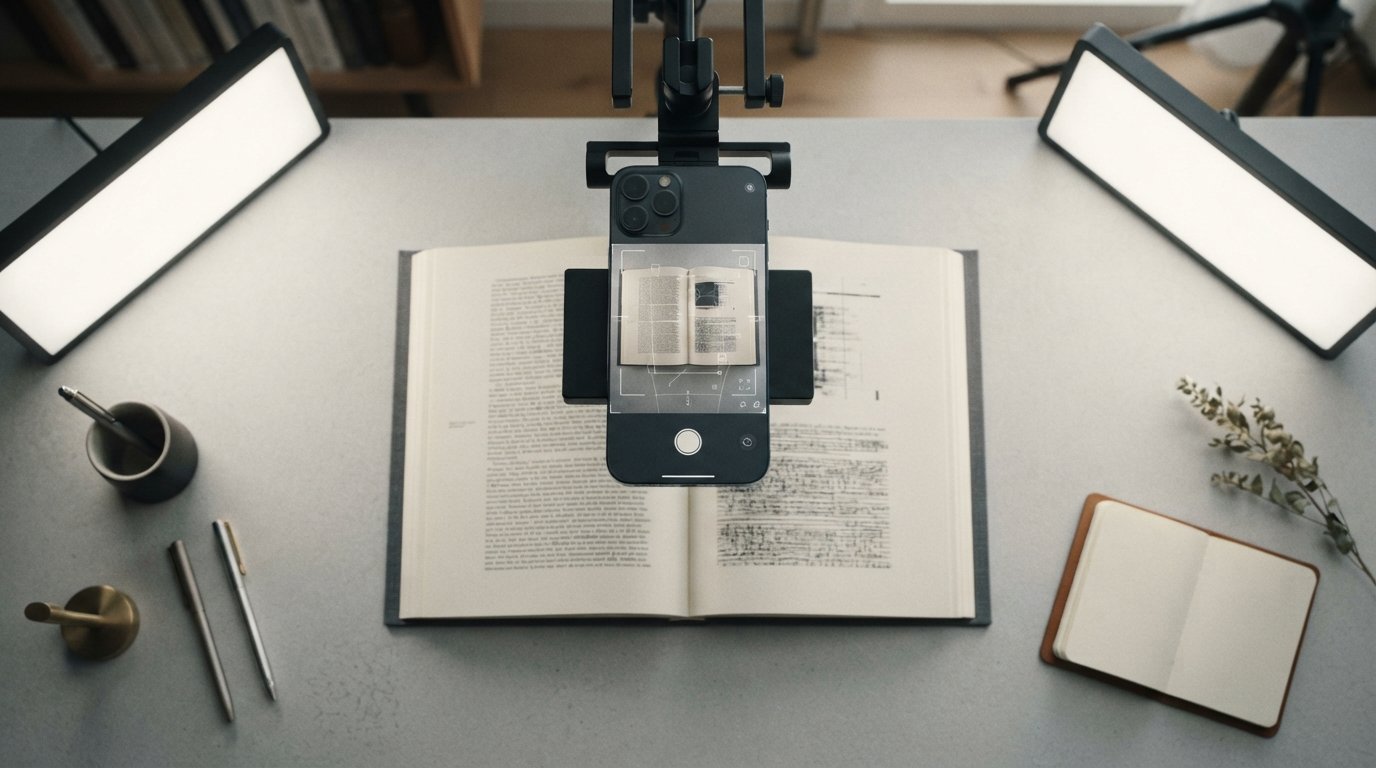 How to Scan a Book with Android Phone: Clean, Flat Digital Copies