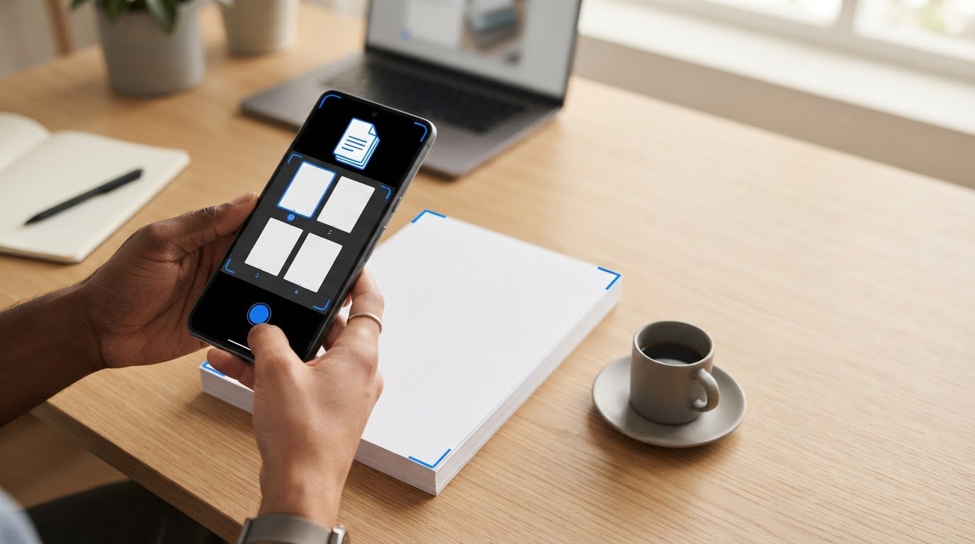 How to Scan Multiple Pages into One PDF on Android