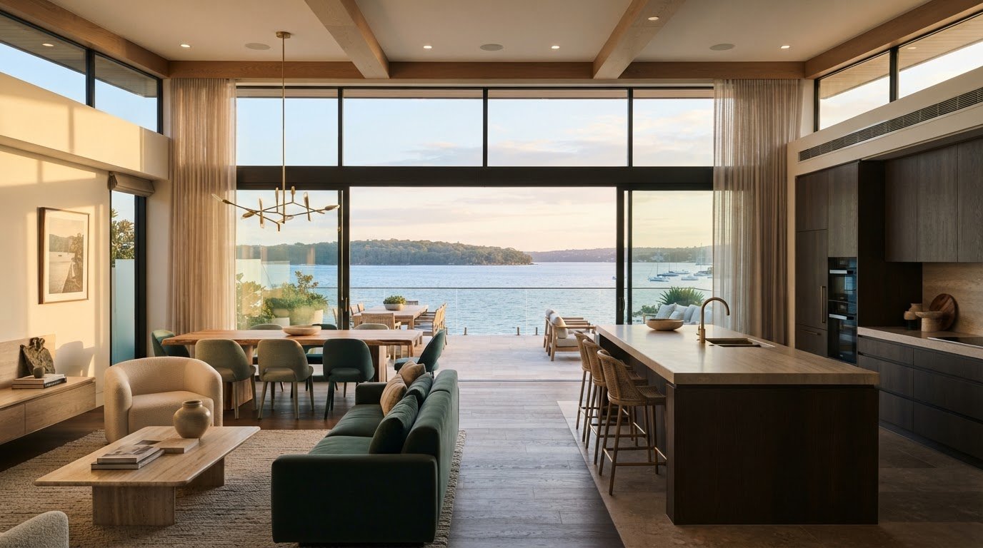 How to Shape a Waterfront House Plan Around the View