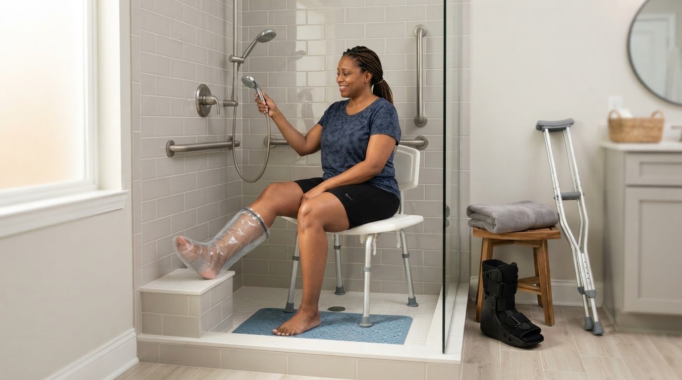 How to Shower After Foot Surgery: A Safe, Step-by-Step Guide