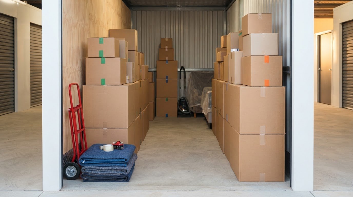 How to Stack Boxes in a Storage Unit: A Safe, Space-Saving Guide