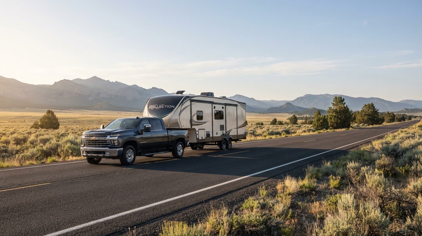How to Tow a Large Travel Trailer with More Confidence