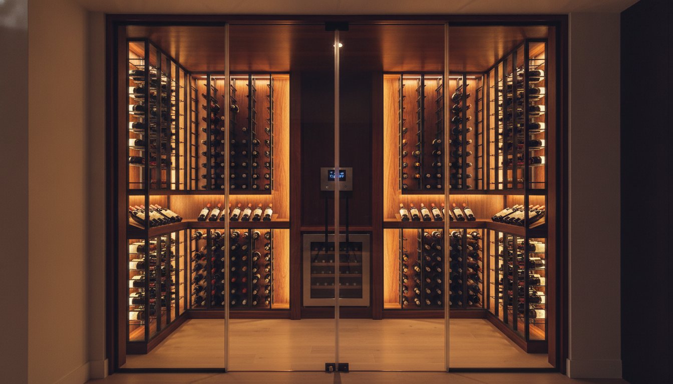 How to Turn a Closet into a Professional Wine Cellar