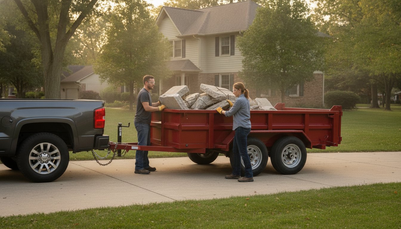 How to Use a Dump Trailer Rental: The Complete 2026 Omaha Hauling Guide