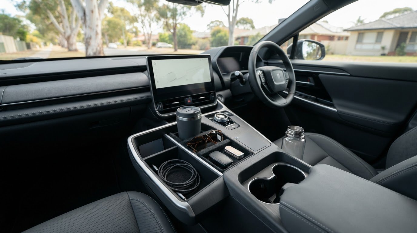 How to Use an Electric Car Centre Console Organiser