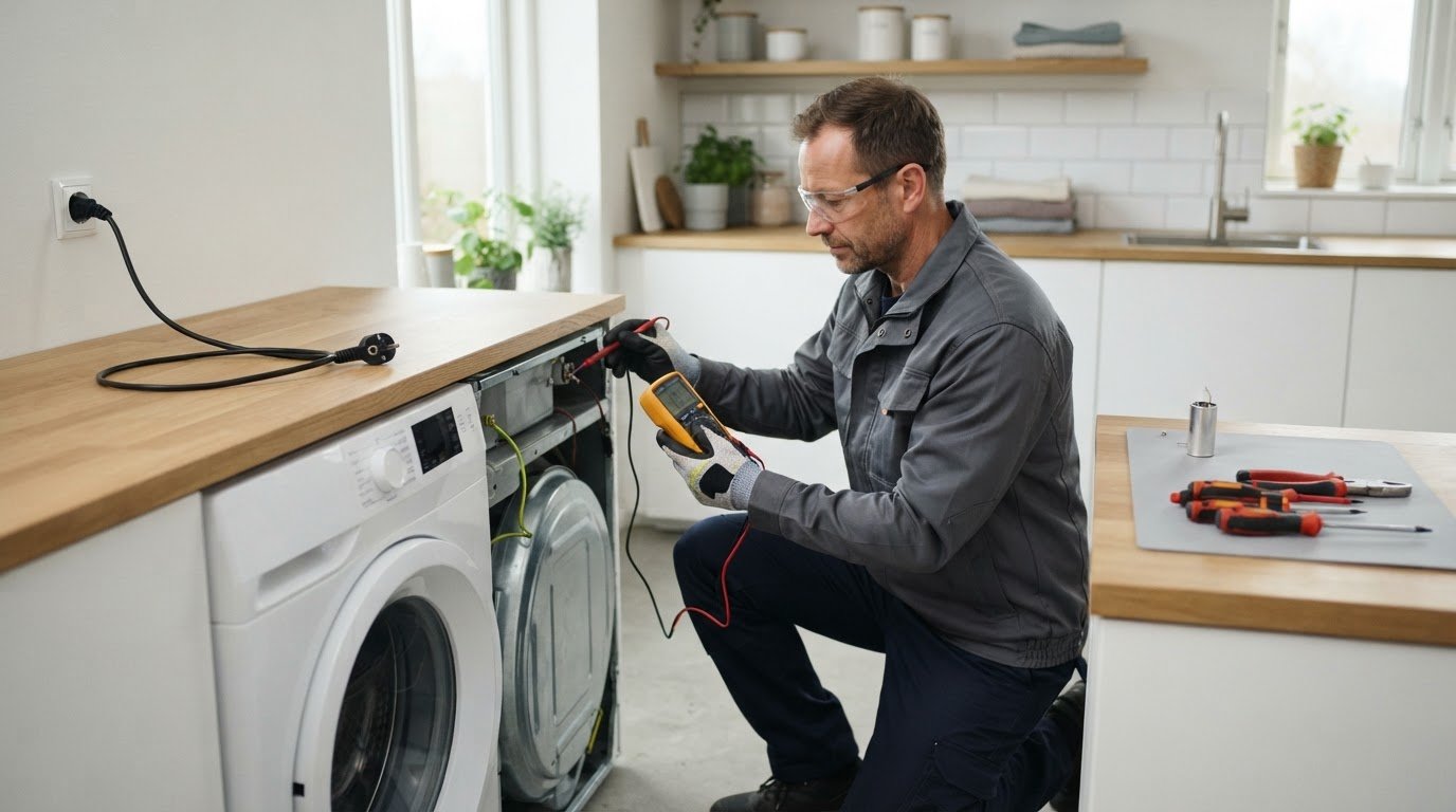 Hvordan undgår man elektrisk stød ved hvidevare reparation? 🛠️