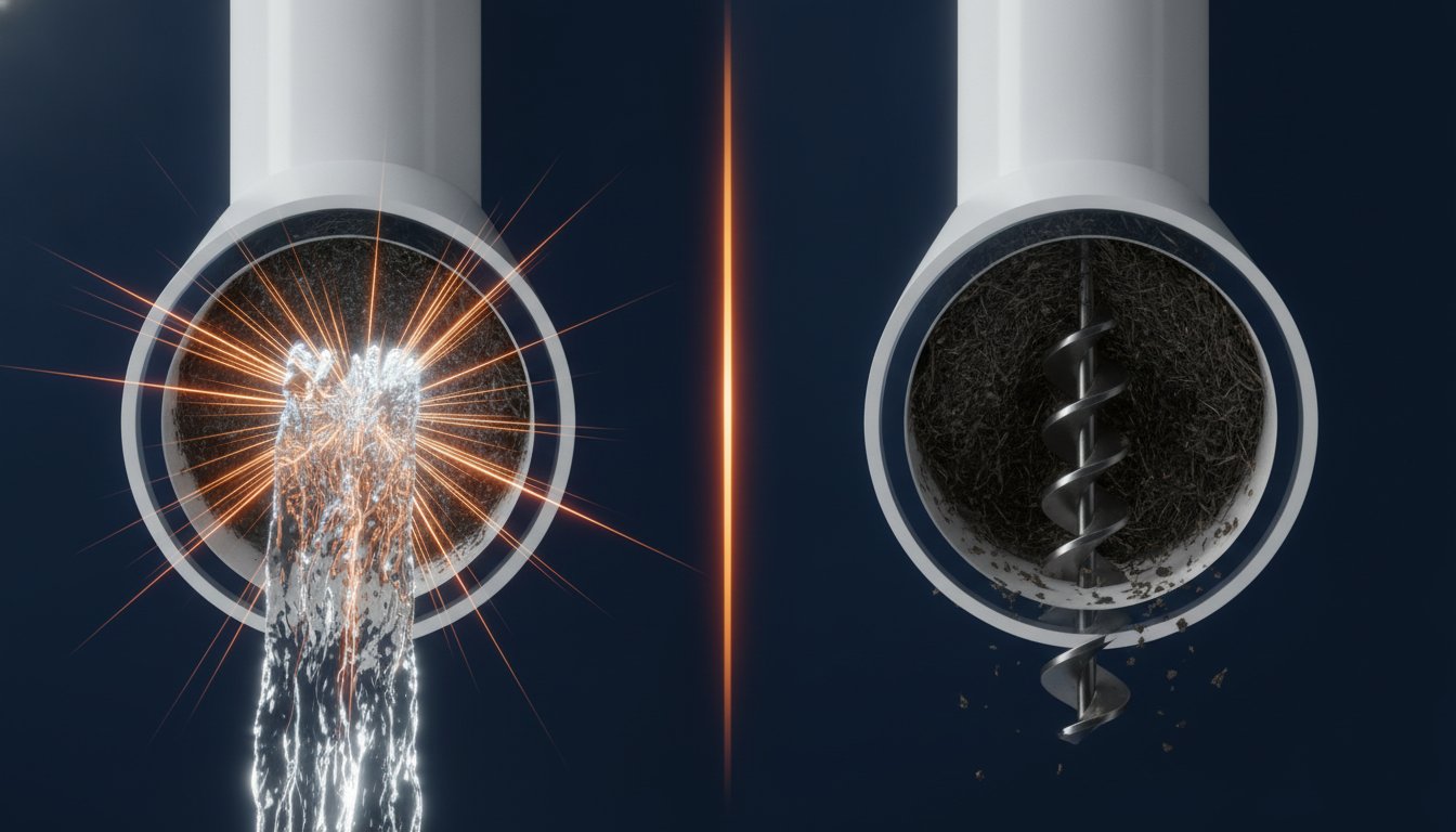 Hydro Jetting vs. Snaking: Which Drain Cleaning Method Is Right for You?