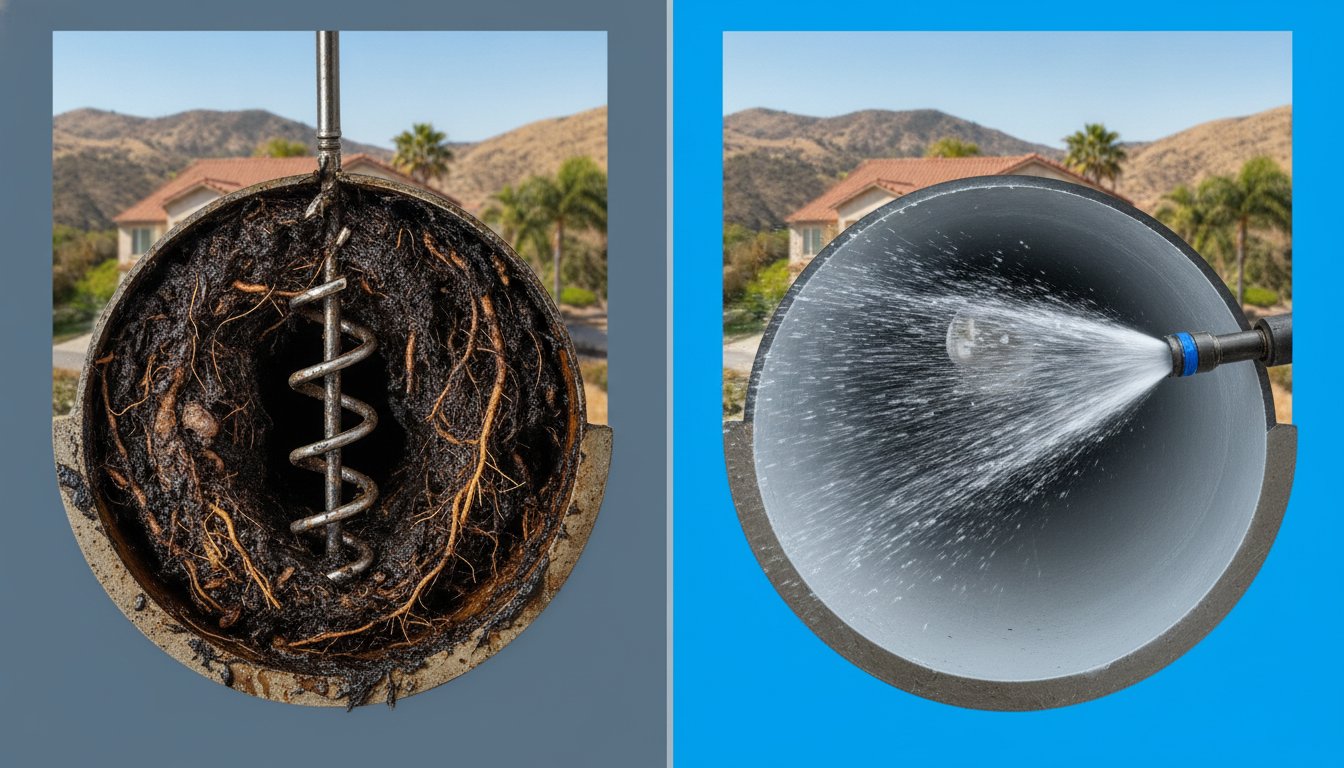 Hydro Jetting vs. Snaking Yucaipa: Which Drain Cleaning Method Is Best?