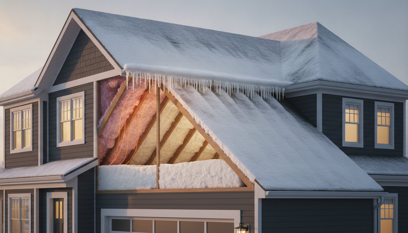 Ice Dam Prevention in Charlotte: Why Your Attic Insulation is the Real Cure