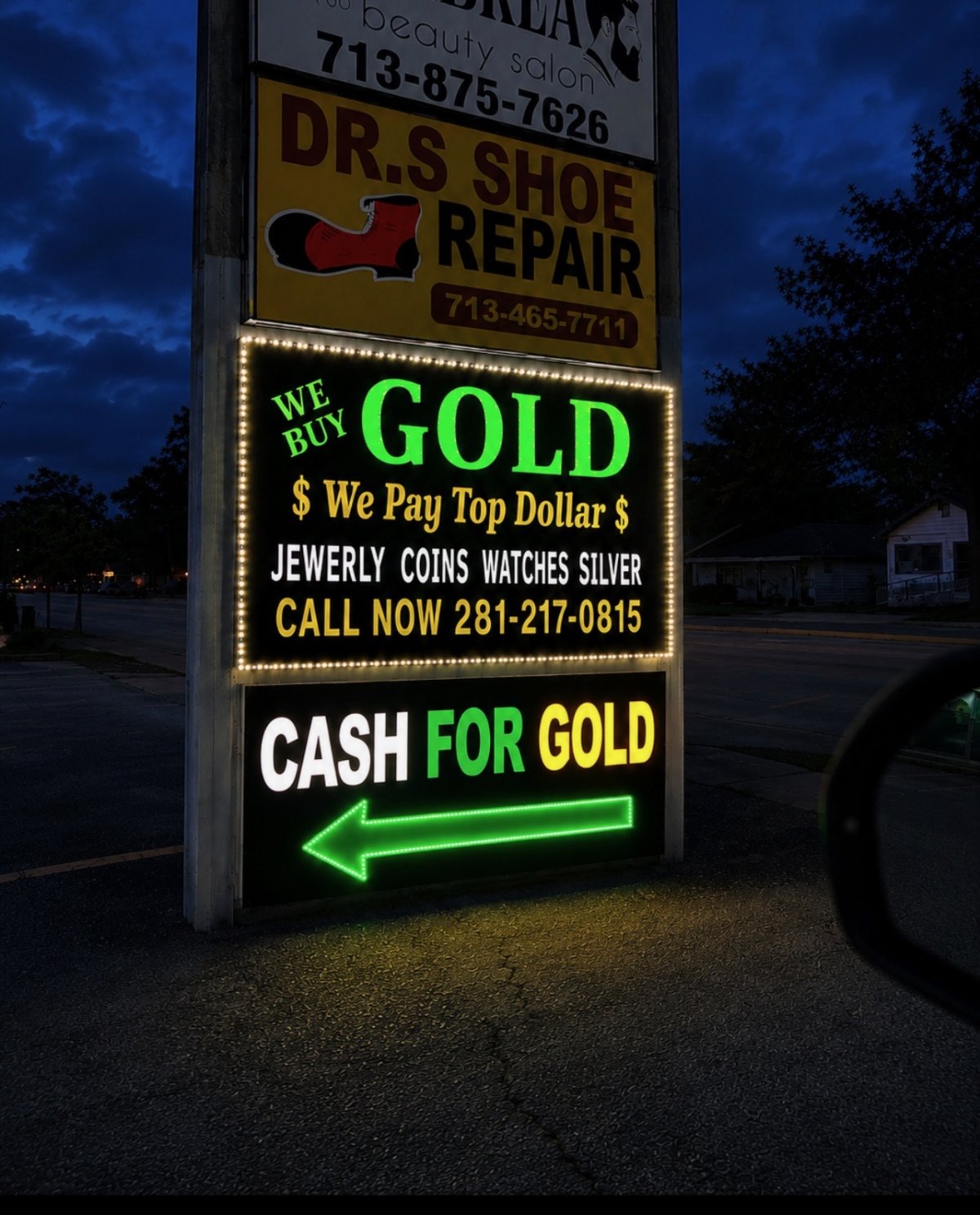 Houston’s number one destination for selling gold spring branch Houston